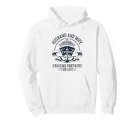 Husband and Wife Cruising Partners For Life Cruise Couple Pullover Hoodie