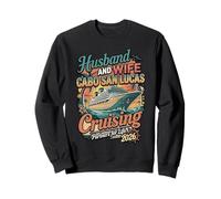 Husband And Wife Summer Mexican Mexico 2026 Cabo San Lucas Sweatshirt