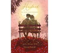 HUSBAND Anniversry Card 'let's grow old together'
