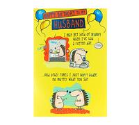 Husband Birthday Card - Birthday Card for Him - Funny Husband Birthday Card