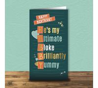 Husband Birthday Card - Hubby Ultimate Bloke