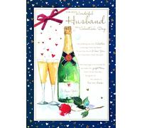 Husband Champagne And Glasses