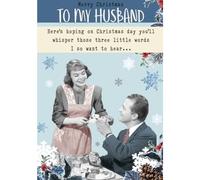 Husband Christmas Card, Funny Christmas Card Husband, Funny Husband Christmas Card, Three Little Words I So Want To Hear…I’ll Wash Up!