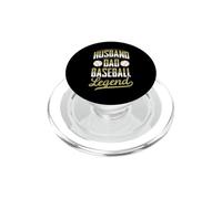 Husband Dad Baseball Legend Fathers Day PopSockets PopGrip for MagSafe