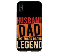 HUSBAND DAD Dirt Track Racing Legend Case for iPhone XS Max