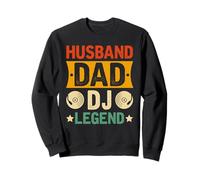 Husband Dad DJ Legend for Proud Music-Loving Fathers Sweatshirt