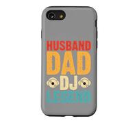 Husband Dad DJ Legend Retro Vinyl Record Music Lover Case for iPhone SE (2020) / 7/8