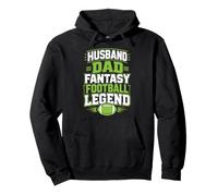 Husband Dad Family Fantasy Football Pullover Hoodie