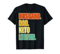 Husband Dad Keto Diet Legend Father's Day T-Shirt