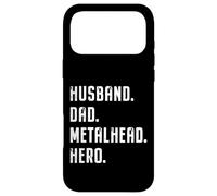 Husband Dad Metalhead Hero Heavymetal Fathers Day, Dad Rock Case for iPhone 17 Pro Max