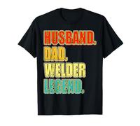 Husband Dad Welder Legend Father's Day T-Shirt