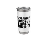 Husband Daddy Barber Hero Stainless Steel Insulated Tumbler