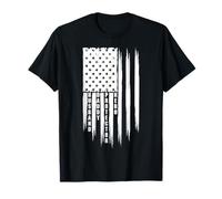 Husband Daddy Protector Hero American Flag 4th Of July Men T-Shirt