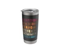 Husband Father Mr.Fix-it Grill King Protector Legend Retro Stainless Steel Insulated Tumbler