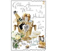 Husband Golden Wedding Anniversary Card