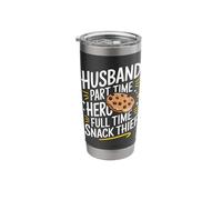 Husband Husband Part Time Hero Full Time Snack Thief Stainless Steel Insulated Tumbler