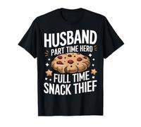 Husband Husband Part Time Hero Full Time Snack Thief T-Shirt