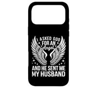 Husband I Asked God For An Angel And He Sent Me My Husband Case for iPhone 17 Pro Max