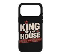 Husband King House Wife Rules Married Man Case for iPhone 17 Pro Max