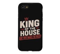 Husband King House Wife Rules Married Man Case for iPhone SE (2020) / 7/8