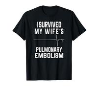 Husband of a Pulmonary Embolism Survivor - PE Awareness T-Shirt