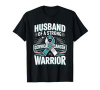 Husband of A Strong Cervical Cancer Warrior T-Shirt