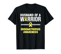 Husband Of A Warrior Endometriosis Awareness T-Shirt