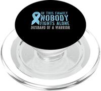 Husband of a Warrior Family Matching Prostate Cancer PopSockets PopGrip for MagSafe