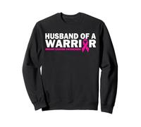 Husband of a Warrior Pink Ribbon Breast Cancer Awareness Sweatshirt
