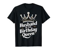 Husband of The Birthday Queen Couple Husband Value Graphic T-Shirt