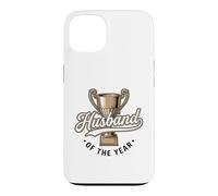 Husband Of The Year Funny Champion Trophy Married Life Humor Case for iPhone 13