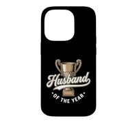 Husband Of The Year Funny Champion Trophy Married Life Humor Case for iPhone 14 Pro