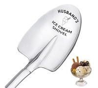 Husband Spoon Gift, Funny Husband Birthday Gift, Long Handle Stainless Steel Teaspoons, I Love You Gifts for Hubby Ice Cream Shovel Novelty Spoon, Wedding Anniversary Presents for Him