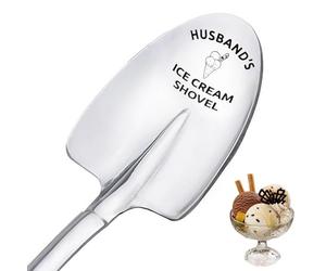 Husband Spoon gift, Funny Long Handle Stainless Steel Teaspoons for Husband Birthday & Wedding Anniversary Presents