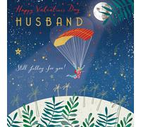 Husband Still Falling For You! Valentine's Day Card Valentines Greeting Cards