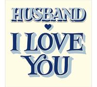 Husband Valentines Card I Love You - Emma Bridgewater Luxury Greeting Card