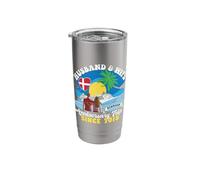 Husband & Wife Anniversary Trip Since 2018 Denmark Stainless Steel Insulated Tumbler
