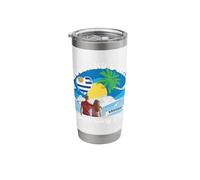 Husband & Wife Anniversary Trip Uruguay Stainless Steel Insulated Tumbler