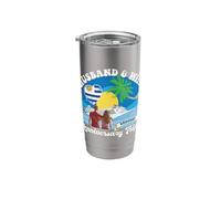 Husband & Wife Anniversary Trip Uruguay Stainless Steel Insulated Tumbler