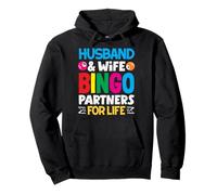 Husband Wife Bingo Partners For Life Pullover Hoodie