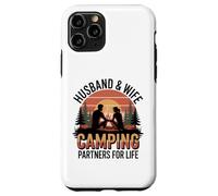 Husband & Wife Camping Partners For Life, Outdoor Couplev Case for iPhone 11 Pro