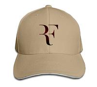 Huseki Roger Federer Sandwich Baseball Caps For Unisex Adjustable Natural