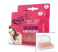 Hush 7 Pairs Plugz Silicone Earplugs - Pack of 7 (2 Packs (14 pairs))