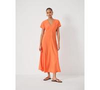 HUSH Grace Air Flow V-Neck Maxi Dress Orange