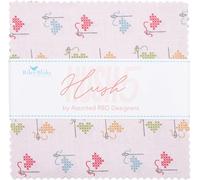 Hush Hush 5 5" Stacker 42 5-inch Squares Charm Pack Riley Blake Designs 5-16940-42