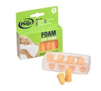 Hush Plugz Orange Foam Earplugs (1 Pack (4 Pairs))