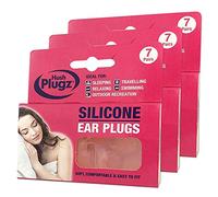 Hush Plugz Silicone Earplugs - Pack of 7 (3 Packs)