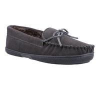 Hush Puppies 0 Suede Men's Grey Slippers UK 6