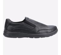 Hush Puppies Aaron Mens MEMORY FOAM Casual Slip On Dress Shoes Black
