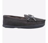 Hush Puppies Ace Mens MEMORY FOAM Casual Comfort Lounge Slip-On Slipper Grey